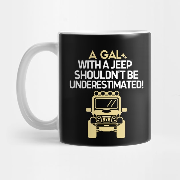 Never underestimate a gal with a jeep by mksjr